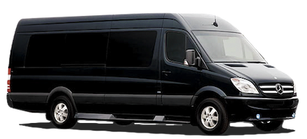 Mercedes Sprinter minibus for group chauffeur travel